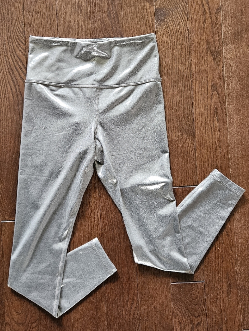 Athleta Silver Shine Tights